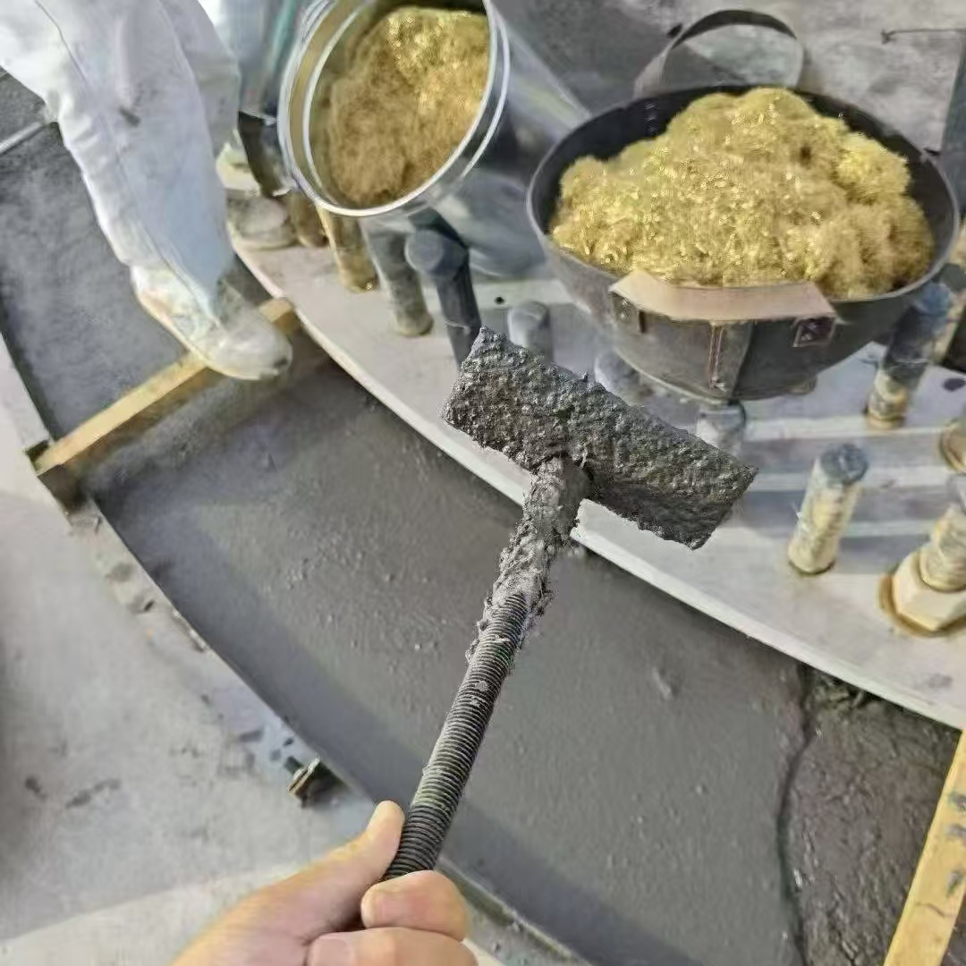 仁寿C120钢纤维高强无收灌浆料 轧机压缩机汽轮机发电机锻压设备底座灌浆材料